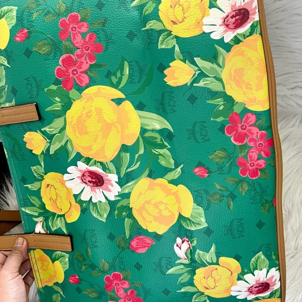 Oversized MCM Limited Edition Phenomenon Tote